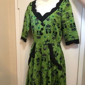 Voodoo Vixen Cats n Rain Dress size S